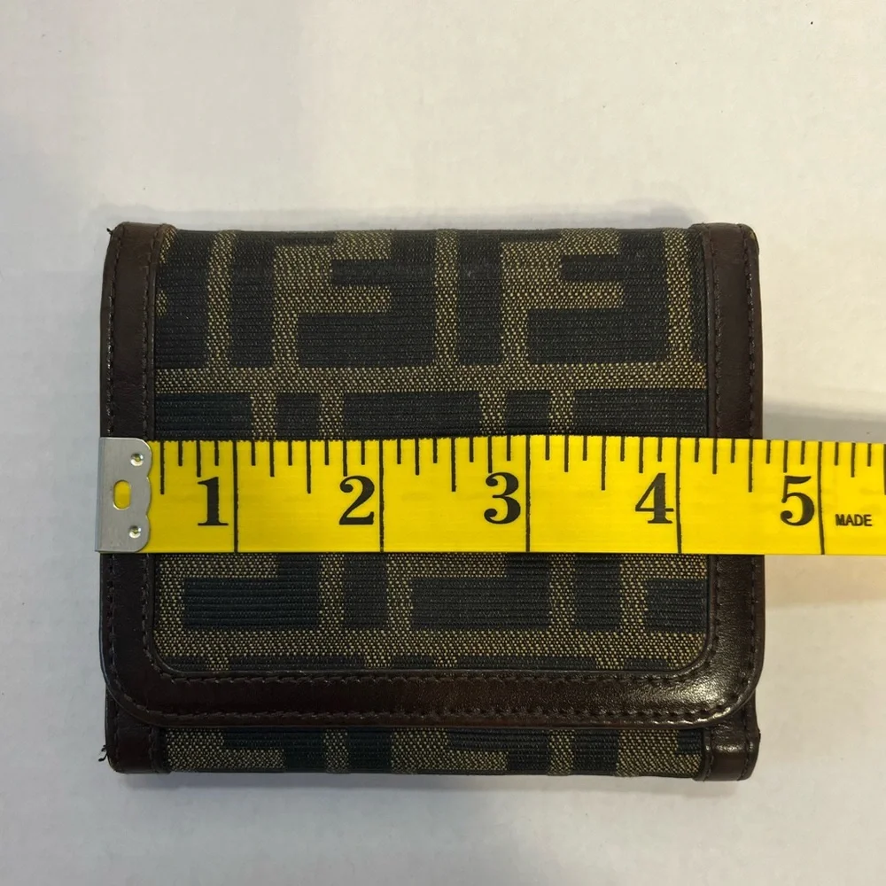 FENDI Zucca‎ Trifold compact, Wallet